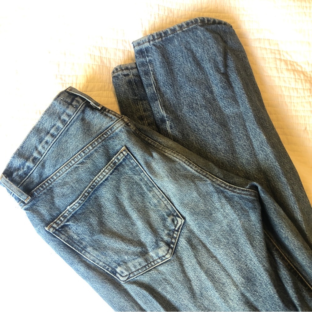 Agolde Lana Straight Leg Jean Low Mid Rise